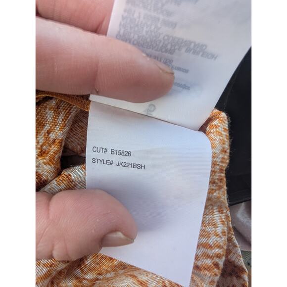 Billabong X Sincerely Jules Womens Mango Kick Rocks Snake Print Mini Skirt Sz 26 - Picture 6 of 8